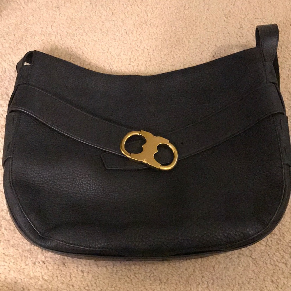 Tory Burch Gemini Belted Messenger Crossbody Purse